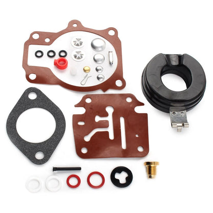 Carburetor Carb Rebuild Repair Kit For Johnson Evinrude 18/20/25/28/30/40 HP