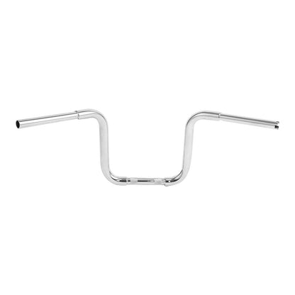 10" Rise 1 1/4'' Ape Hanger Bar Handlebar Fit For Harley HD Sportster XL883 1200
