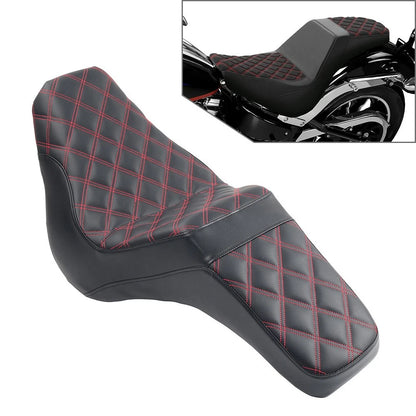 One Piece Driver Passenger Seat Fit Harley Softail Street Bob FXBB 2018-2023