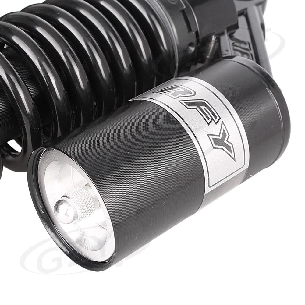 320mm Rear Gas Shock Absorber Damper Suspension For Motorcyce Black Pair US