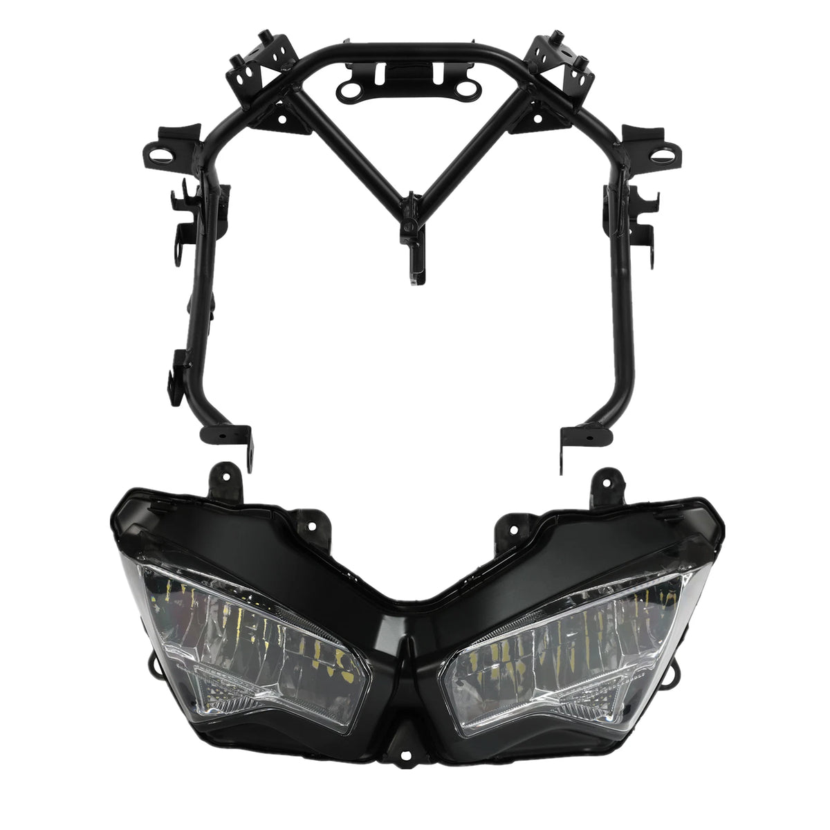 LED Headlight Lamp Assembly Fairing Stay Bracket For Kawasaki Ninja650 2020-Up