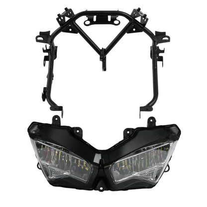 LED Headlight Lamp Assembly Fairing Stay Bracket For Kawasaki Ninja650 2020-Up