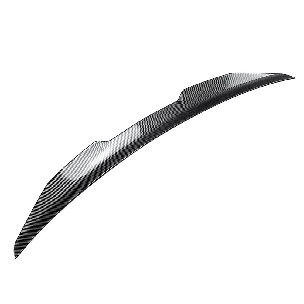 Carbon Fiber Look Rear Trunk Spoiler Wing For Audi A4 B8.5 S4 Sedan 2013-16