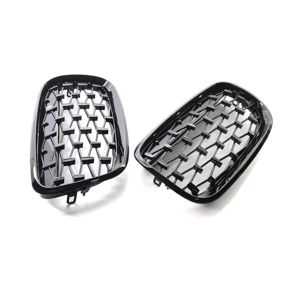 Front Bumper Kidney Grill Diamond Grille For BMW X5 E70 X6 E71