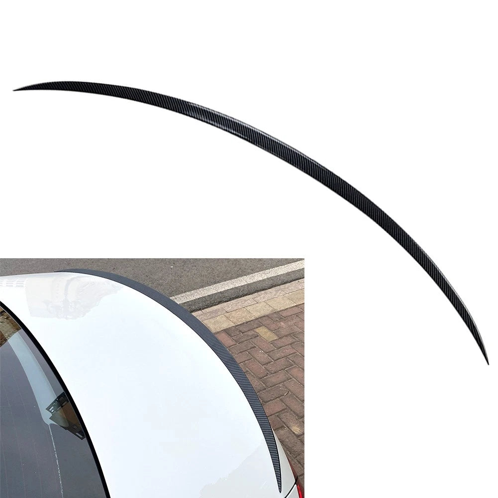 Rear Trunk Spoiler Lip Wing For Benz C-Class W206 C200 C300  21+ Carbon