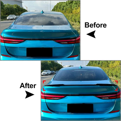 Black Tail Wing Rear Trunk Spoiler For BMW 2-Series F44 4 Door Gran Coupe 20-24