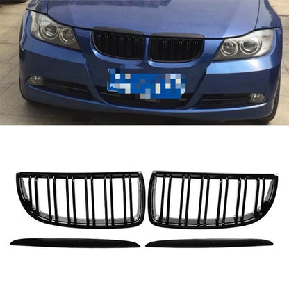 Upper Bumper Grill Grille For BMW E90 E91 2005-2008 51137120008 51137120007