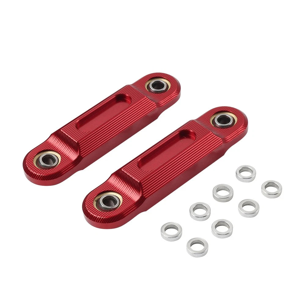 2PCS Red Sway Bar End Links Rod End Kit For Can-Am Ryker 600 900 Rally 2019-2025