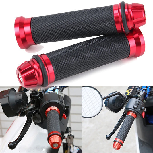 FOR BMW HONDA CBR600RR CBR1000RR BIKES MOTORCYCLE 7/8" HAND GRIPS HANDLE BAR GEL