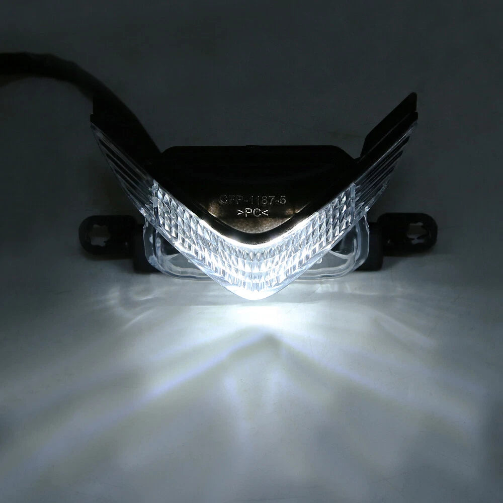 Front Upper Top Bulbs Headlight For Honda CBR600RR 2007-2012 2008 2009 2010 2011