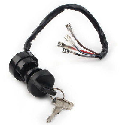Ignition Switch w/ Key For Polaris Trail Boss 250 350 2X4 4X4 1989-1995