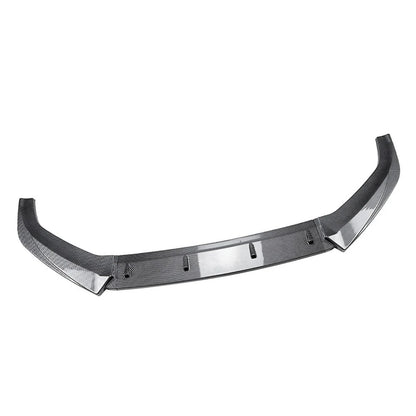 Carbon Fiber Black Front Bumper Lip Splitter Spoiler For Audi A5 S5 F5 2017-2020