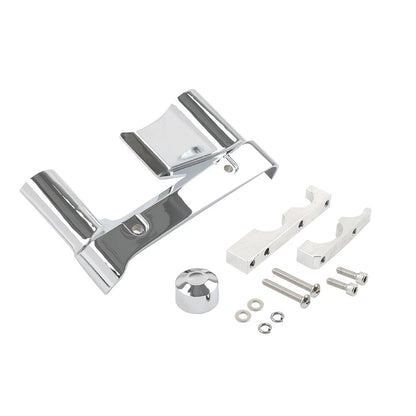 Nacelle Oil Line Cover Chrome For Harley Softail FXST Fat Boy FLSTF Night Train