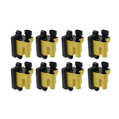 8PCS Square Ignition Coil Pack UF271 For Chevrolet Silverado For GMC Sierra 1500