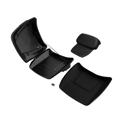Black Razor Trunk Pad Mount Rack Fit For Harley  Road Glide 2014-2025