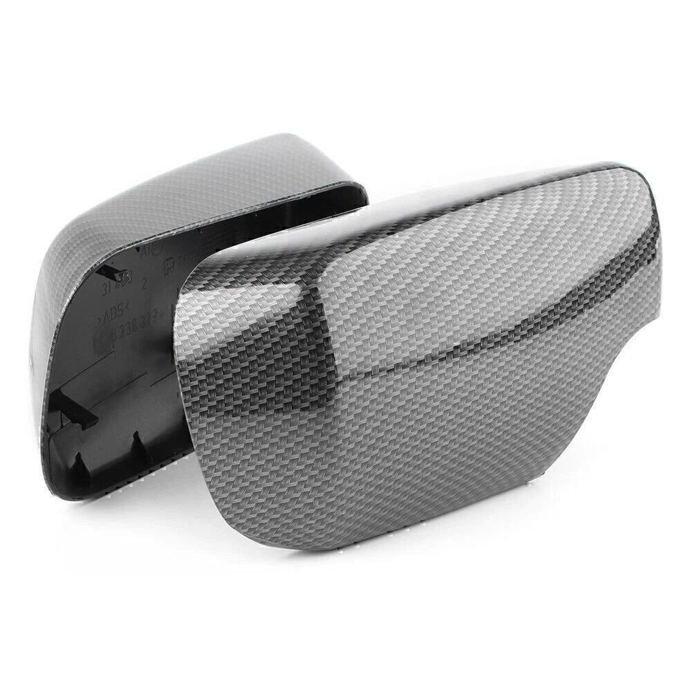Outer Exterior Rear View Side Mirror Cover Trim For BMW E46 1998-2005 2004 2PCS