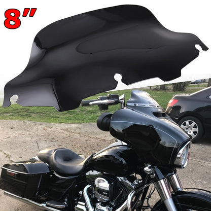 For Harley Electra Street Glide Wave Windshield Windscreen 8" 1996-2013 Touring
