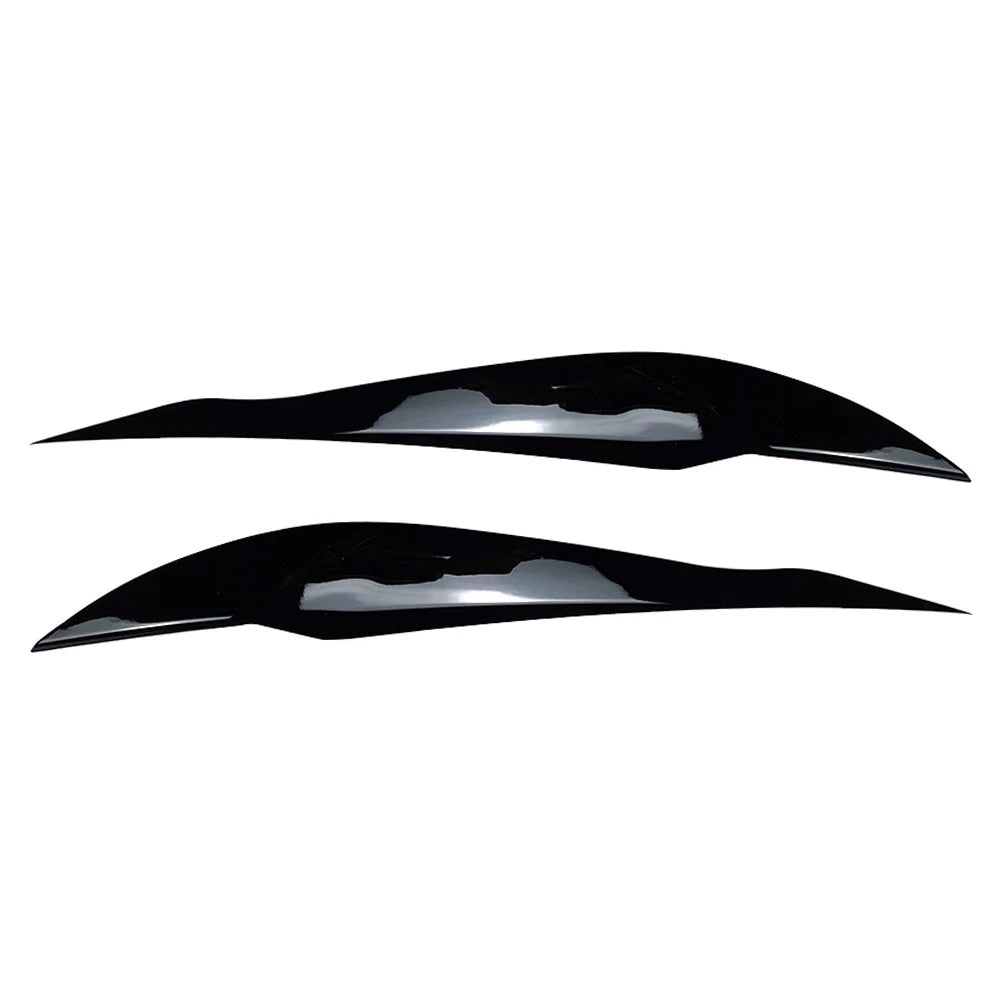 2 Pcs Car ABS Headlight Eye Lid Eyebrow Cover For BMW 3 Series F30 F31 2013-2018