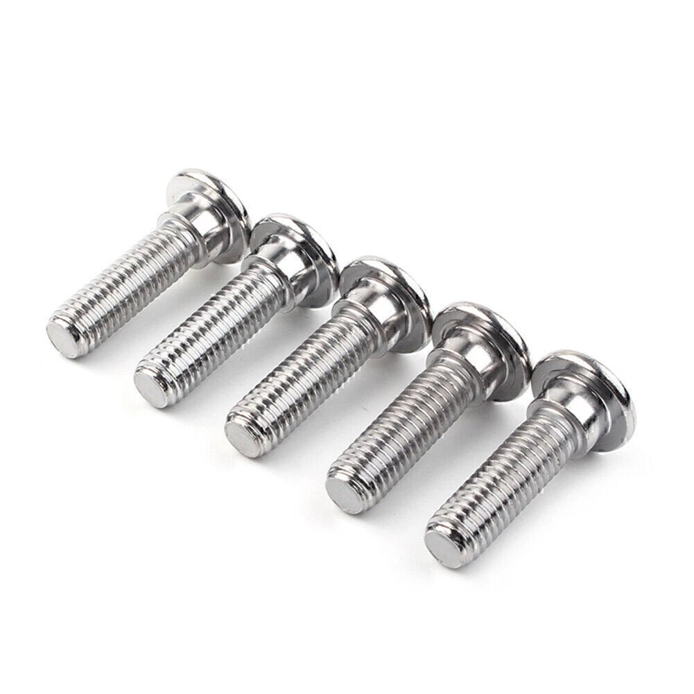 5x M8x30mm x 1.25 Bolts Ti Hex Socket Disc Brake Rotor Screws Fasteners US