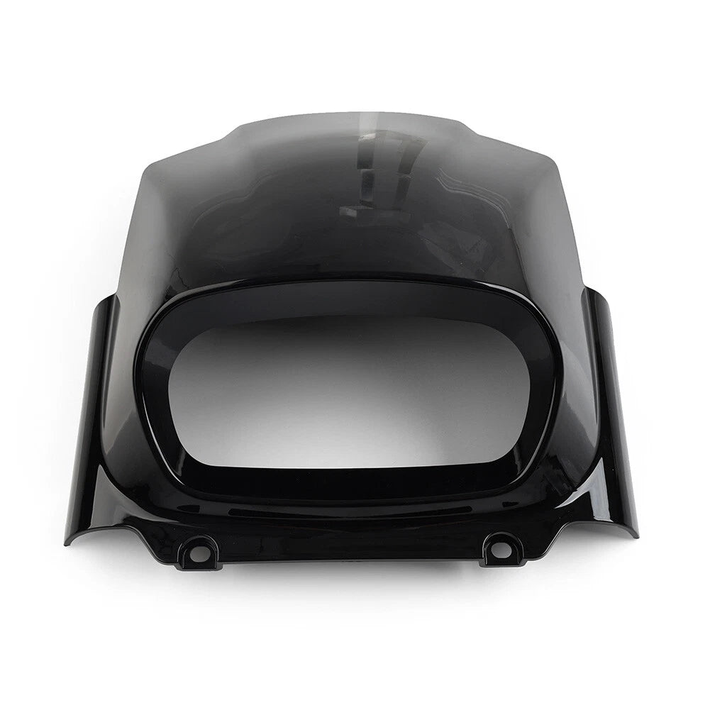 Front Headlight Fairing Mask Cowl For Harley M8 Softail Fat Bob FXFB 18-22 Black