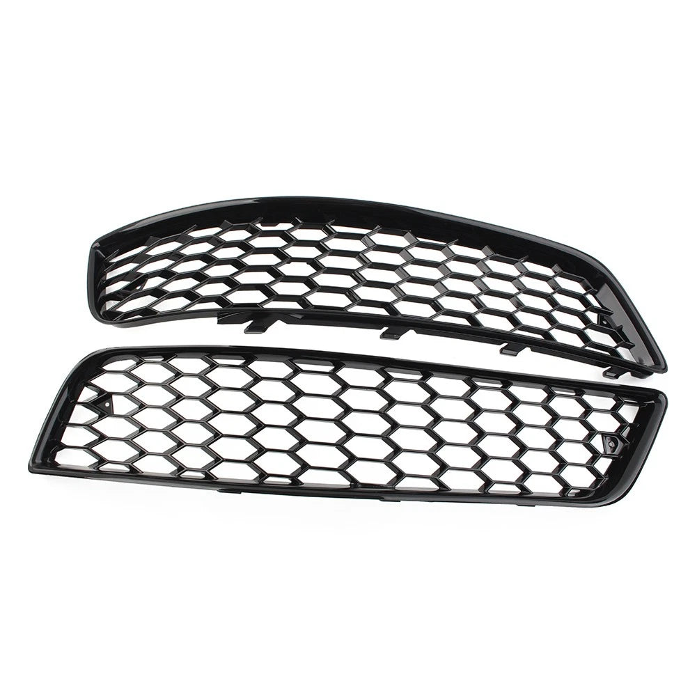 For Audi A3 8P 09-13 Front Bumper Fog Light Grille Cover Without Fog Light Hole