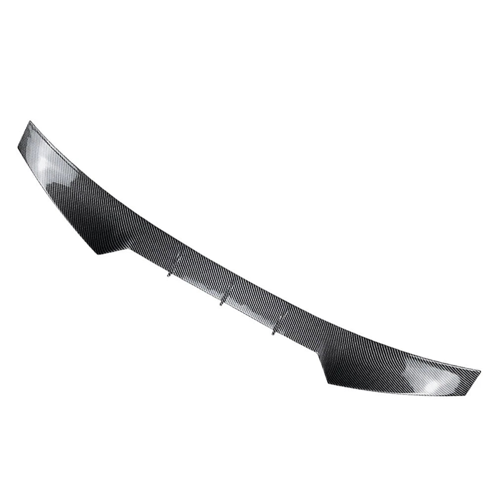 Carbon Look Rear Roof Spoiler Wing Top Tail Wing For Audi A4 B9 Sedan 2017-2024