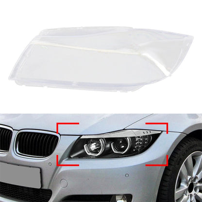 1 Pcs Car Front Headlight Lens Cover For BMW 3 Series E90 Sedan E91 Wagon 05-08