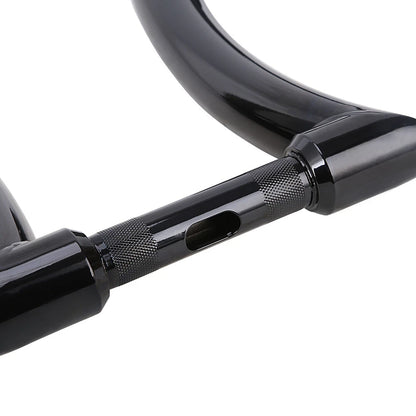 14" Rise 2" Ape Hanger Handlebar For Harley Touring Softail Slim Dyna Sportster