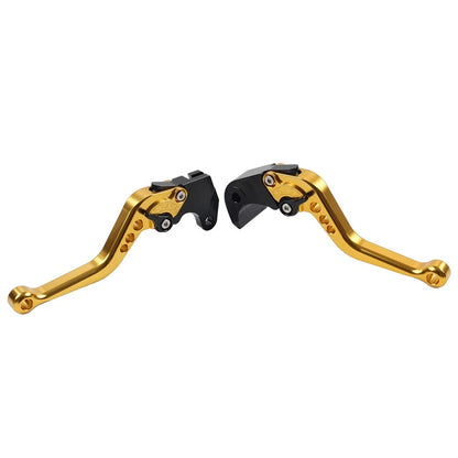 1 Pair Brake Clutch Levers Fit Suzuki 2004-2005 GSXR600 GSXR750 K4 Gold