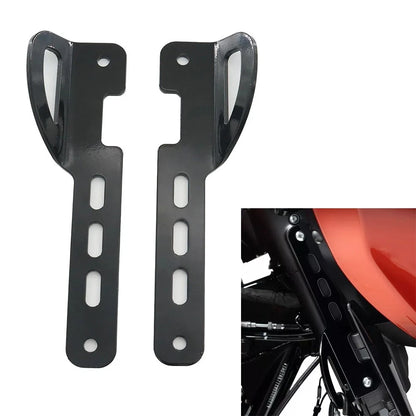 Front Tie Down Brackets Holder For Harley Touring Street Glide FLHXSE 2023-2024