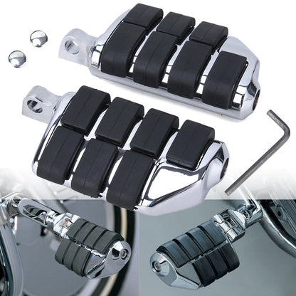 Motorcycle Highway Male Foot Pegs Rest Pedals For Harley Touring Road King Glide