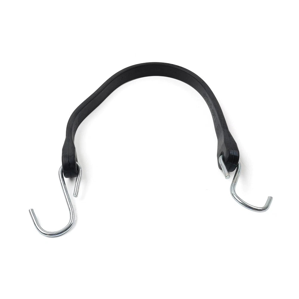 15" Heavy Duty Rubber Tarp Straps Tie Down Bungee Cords With Hooks