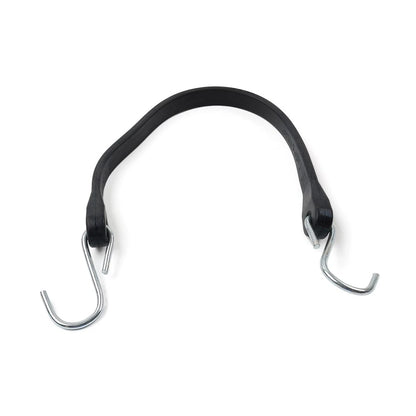 15" Heavy Duty Rubber Tarp Straps Tie Down Bungee Cords With Hooks