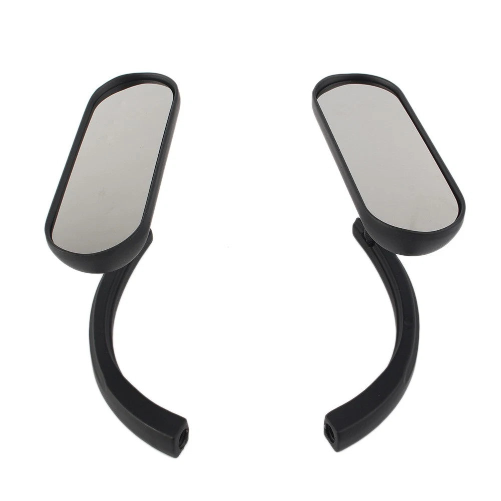 1 Pair Motor Rear View Side Mirror left right Fit All for Harley Davidson Black