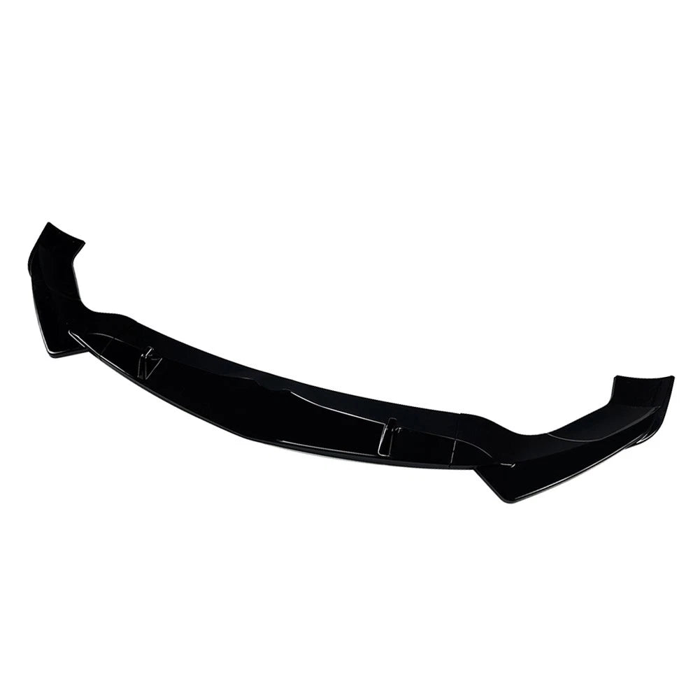 Glossy Black Front Bumper Spoiler Lip Body Kit For Alfa Romeo Stelvio 2017-2025
