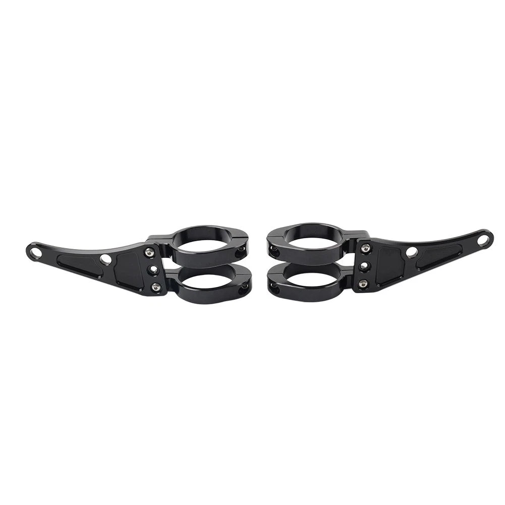 54MM Motorcycle Headlight Bracket Mount Clamp Fork Tube Holder For Harley