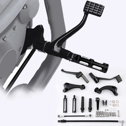 Forward Control Footpegs Lever Linkage For Harley Sportster 883 1200 48 72 14-22