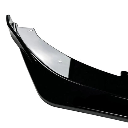 3x Front Bumper Spoiler Splitter Lip Glossy Black For Kia Stinger GT 2018-2023
