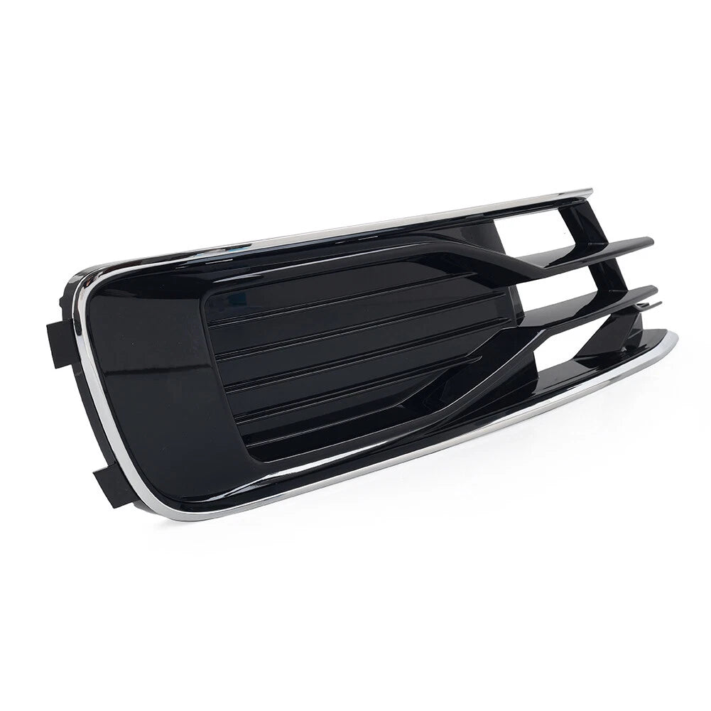 For Audi A6 C7 2014-2018 Right Front Lower Bumper Grille Fog Light Grill Cover
