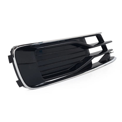 For Audi A6 C7 2014-2018 Right Front Lower Bumper Grille Fog Light Grill Cover