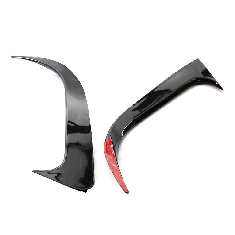 Rear Bumper Spoiler Air Vent Cover For Benz W117 CLA200/220/CLA250 Glossy Black