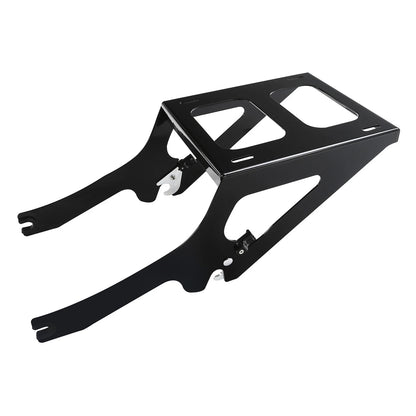Black Razor Trunk Pad Mount Rack Fit For Harley Heritage Classic FLHC 2018-Up 19