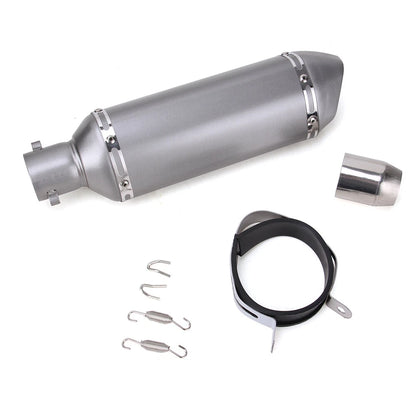 Motorcycle 370MM Universal Exhaust Muffler Pipe with DB Killer Slip on Bike ATV