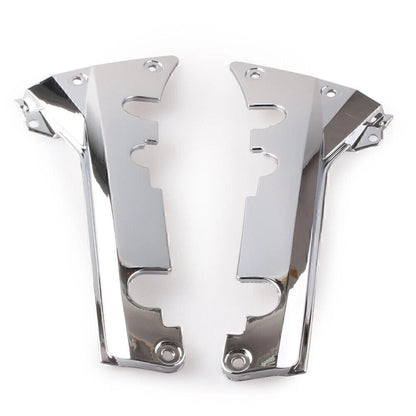 Set Chrome Lower Rear Frame Cover Fairing For Honda Goldwing GL1800 2001-2011