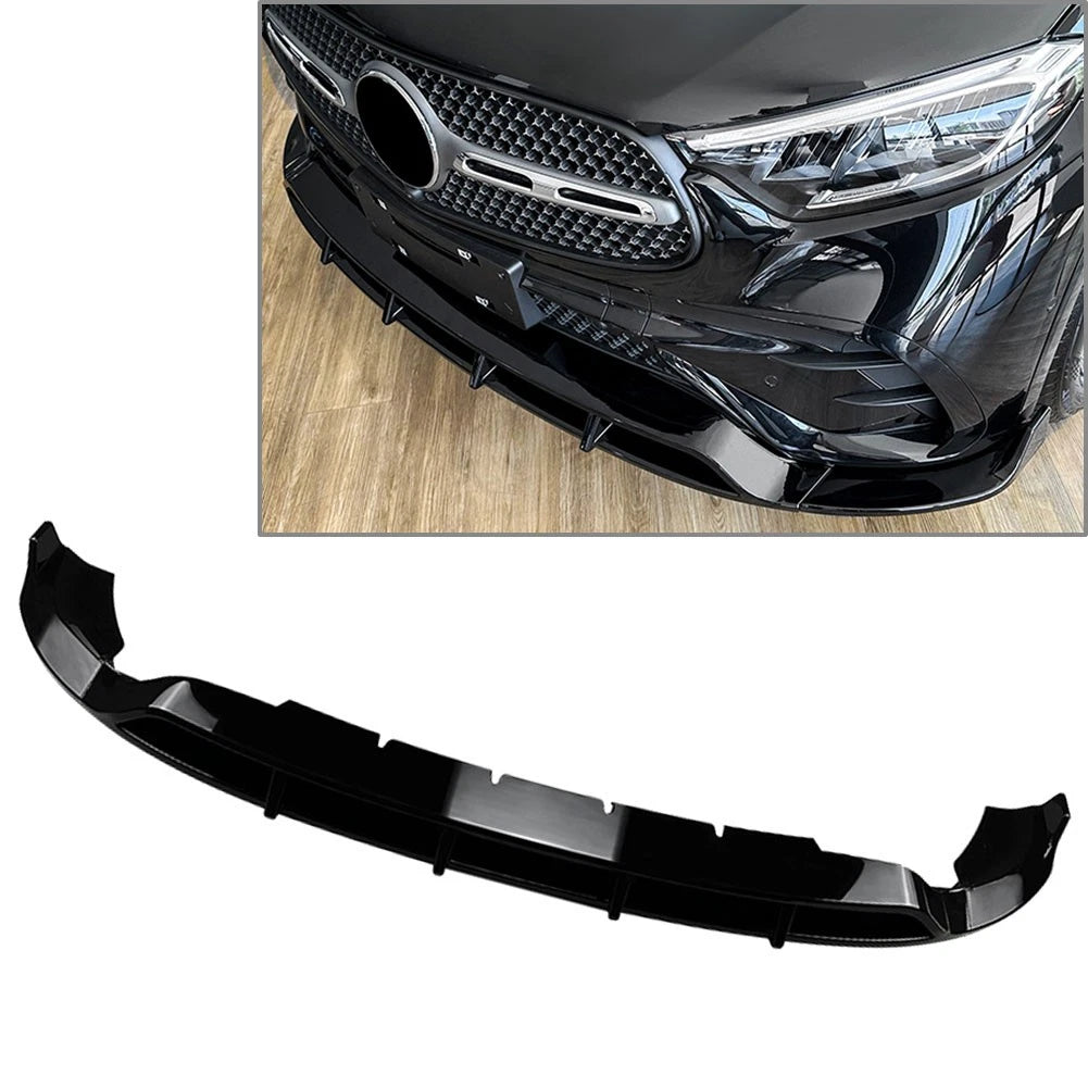 3x Front Bumper Spoiler Lip For Mercedes Benz GLC Class X254 GLC260 GLC300 2023+