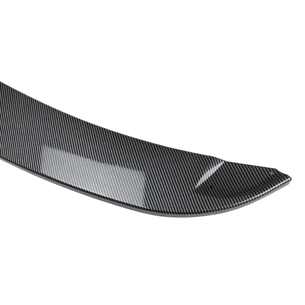 Front Bumper Spoiler Lip+Side Splitter Cover Trim For BMW 3 Series E90 Carbon