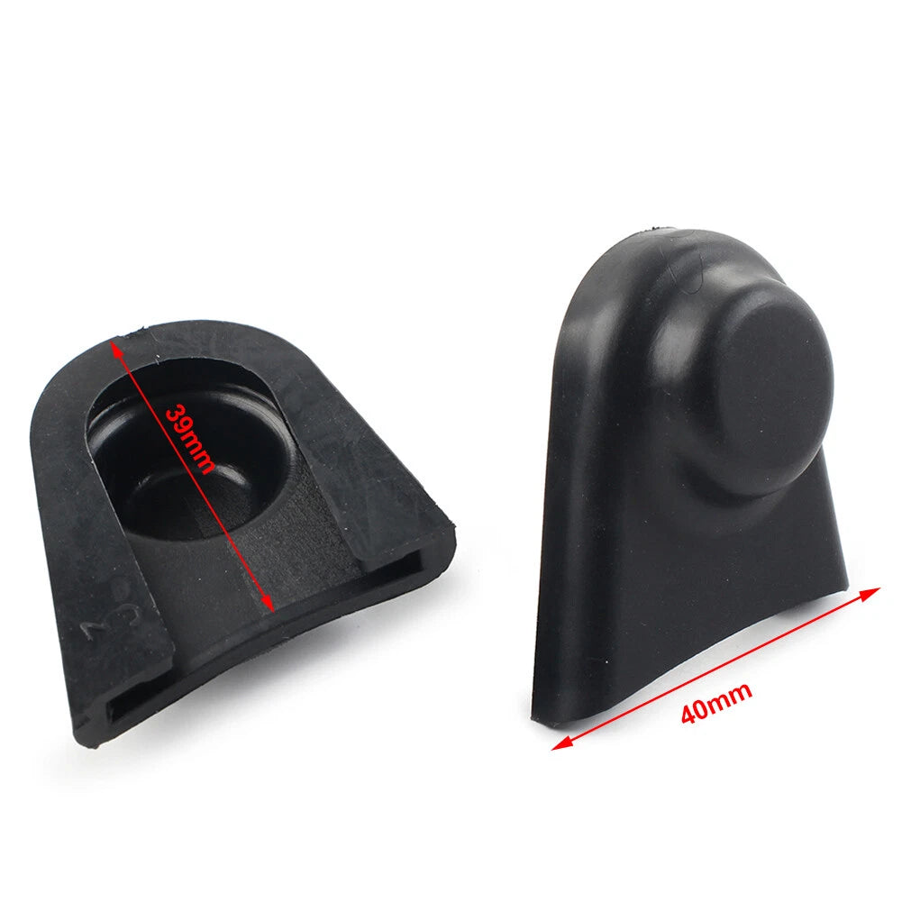 Screw Nut Bolts Covers Waterproof Rubber For Harley Touring Motorcycle Black USA
