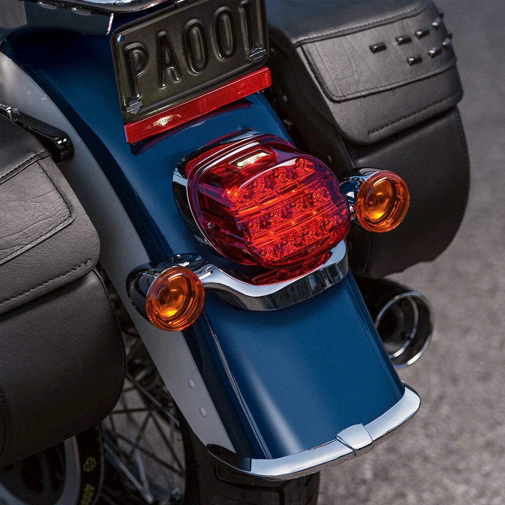 Running LED Brake Tail Light For Harley Tour Street Glide Road King Dyna Softail