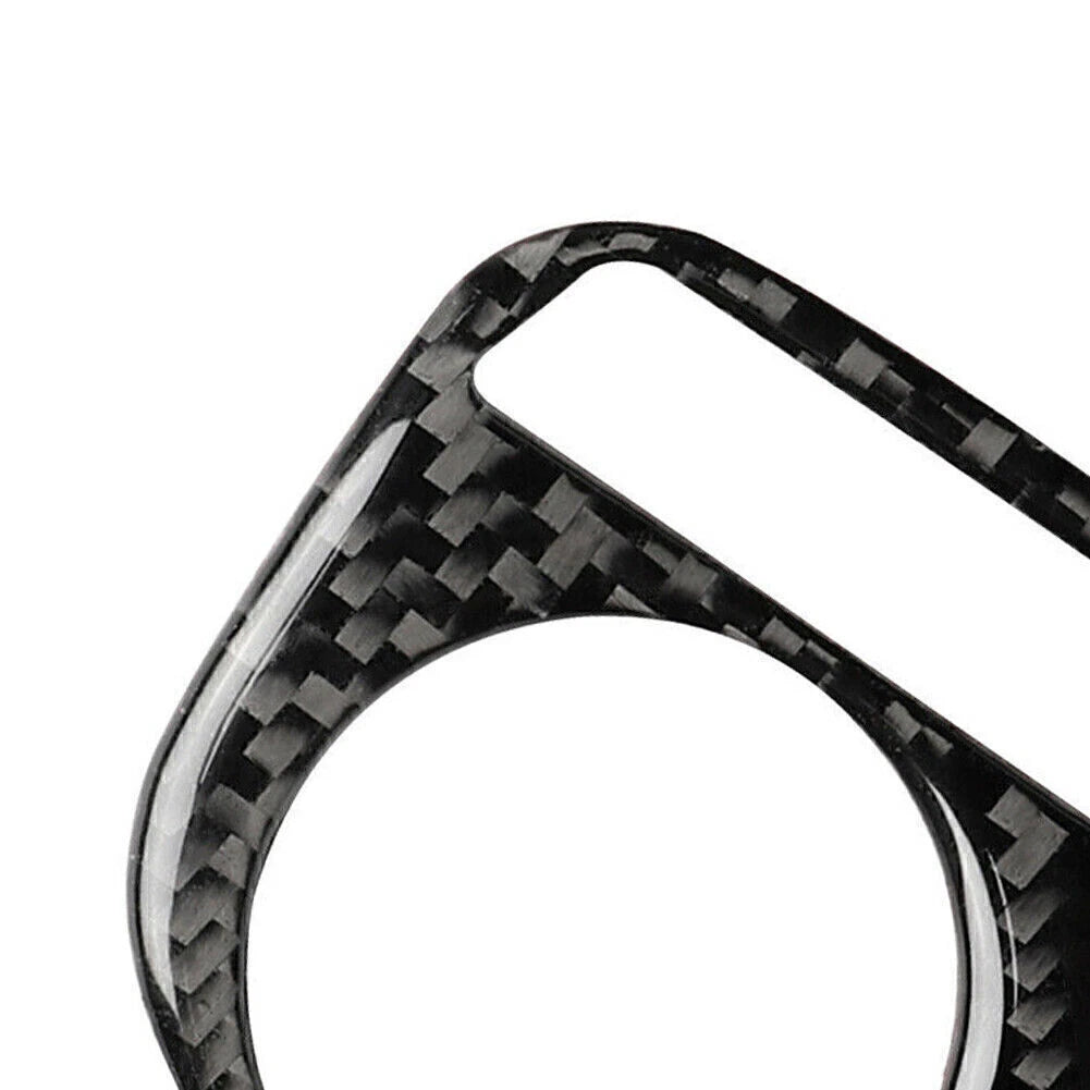For Honda Civic 10th 16-19 Steering Wheel Sticker Button Cover Trim Carbon Fiber