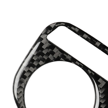 For Honda Civic 10th 16-19 Steering Wheel Sticker Button Cover Trim Carbon Fiber